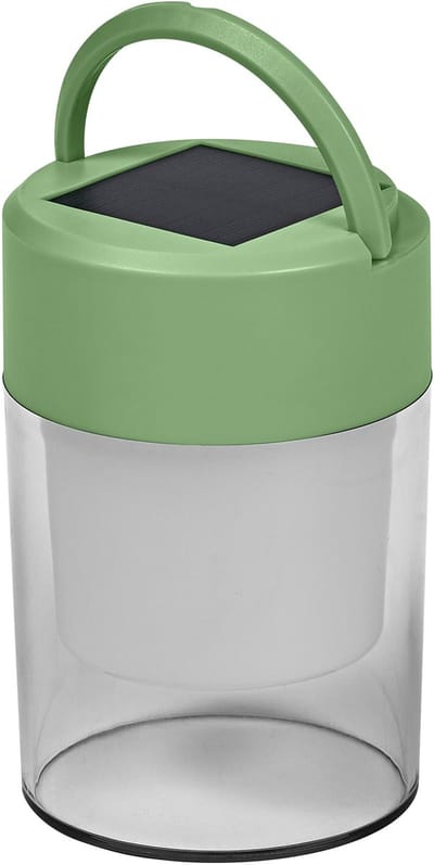 ENDURA Style Solar tafellamp, , op zonne-energie, 3000 K, 20 lm, 170° stralingshoek, IP44, 199 mm hoogte, levensduur 25.000 u, lithium-ion batterij, tot 10 u gebruik