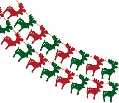 Rendieren Slinger Kerstversiering Binnen Kerst Slingers Versiering Vlaggenlijn Kerst decoratie – 200 cm