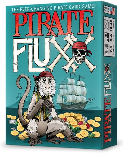 Pirate Fluxx - Kaartspel - Gezelschapsspel - Piratenthema - Engels - Looney Labs