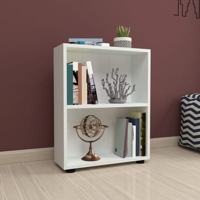 Boekenkast schap Vara 72x55x20 cm wit