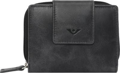 Voi City Cowboy Kenya Portemonnee Leer 12.5 cm - Dames - Horizontaal - schwarz