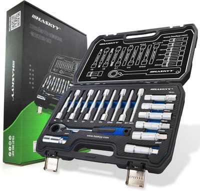 Professionele Demontageset voor Schokdempers - 18 Stuks Gereedschap voor Auto Reparatie