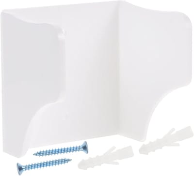 Gitaar Wandhanger - Gitaarhaak Muziekinstrument - Muziekinstrument Tonen - Diepe Boog Ontwerp - 8 x 7.5 x 7 cm - Wit