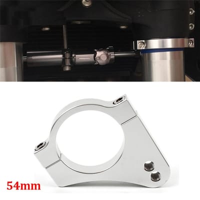 CNC Aluminium Motorfiets 54mm Vork Stuurdemper Montage Klem Buis Beugel x1