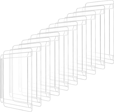 Steelbook Box Protectors - Beschermhoezen Cases - Collectie Beschermen - Lijmvrije Rug - 10 stuks - Transparant
