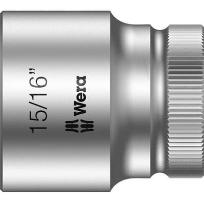 Wera 8790 HMC 05003629001 Dop (zeskant) Dopsleutelinzetstuk 12.5 mm 15/16 15/16 1/2 (12,5 mm)