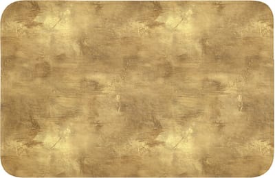 WC mat 60x40 cm - Antislip - Industrieel - Textuur - Goud - Toiletmat - Vloermat - Douchemat - Toilet tapijt - Toiletmatten