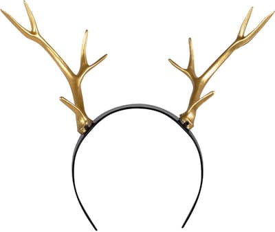 Boland - Diadeem Noble deer - Één maat - Volwassenen - Unisex - Fantasy - Fee - Rendier