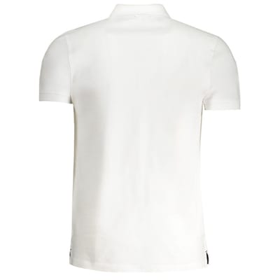 Cavalli Class Bold Logo Witte Polo Shirt