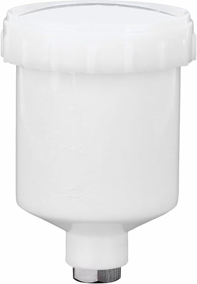 Verfbeker - Reservebeker spuitpistool - Verf spuiten - Eenvoudige reiniging - 125 ml capaciteit - Transparant