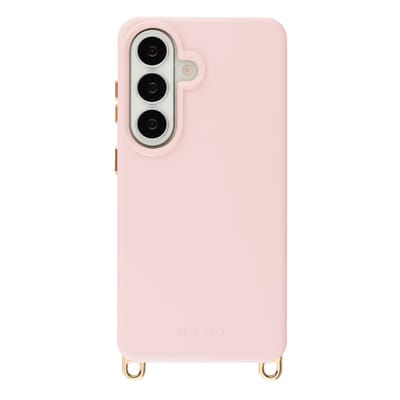 Selencia Hoesje - Geschikt voor Samsung Galaxy S26 - Rivièra Backcover met Magnetische Ring met afneembare haakjes - Sorbet Pink