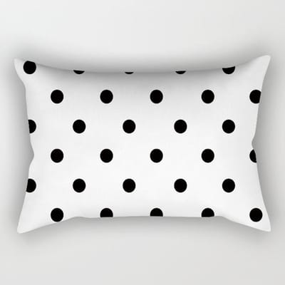 Moderne Eenvoudige Zwart-Witte Geometrische Lange Streep Kussensloop Bank Kussenhoes 30X50 without pillow core