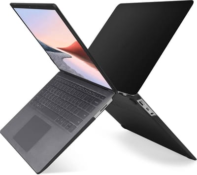 Laptopcover - Geschikt voor Microsoft Surface 5,4,3,2 - Model 1950/1958/1867/1769 (2018-2022) Hoes - Case - Cover - Transparant