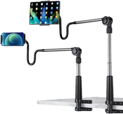 Tablet Houder Zwanenhals - Tablet Houder - Tablet Standaard Statie - Lazy Arm Tablethouder - Universele Tablet Stand voor Bureau Tafel Bed voor Smartphones & Tablets