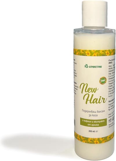Aurimetry biologische Kruiden haar conditioner met cafeïne en arnica - glanzend haar - volume in het haar 200ml