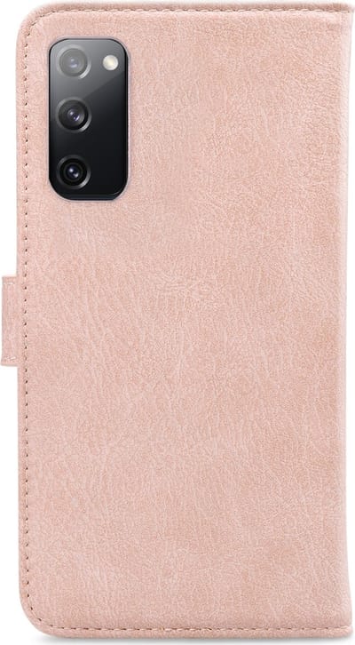 My Style Telefoonhoesje geschikt voor Samsung Galaxy S20 FE Hoesje | My Style Flex Wallet Bookcase Portemonnee | Pasjeshouder voor 3 Pasjes | Telefoonhoesje voor Pinpas / OV Kaart / Rijbewijs - Roze