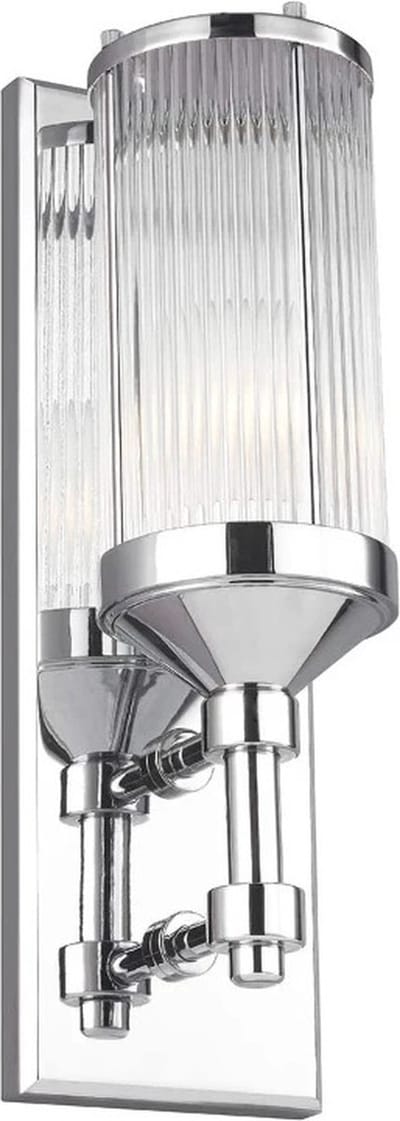 Feiss LED Wandlamp Paulson | 3W 3000K 300Lm 830 | IP44 | Dimbaar | Chrome