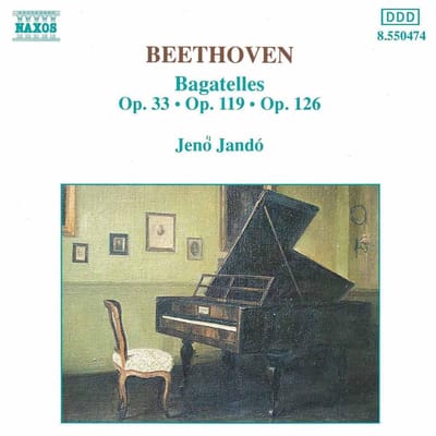 Jenö Jandó - Beethoven: Bagatelles (CD)