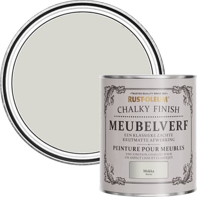 Rust-Oleum Grijs Chalky Finish Meubelverf - Mokka 750ml