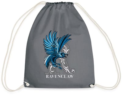 Harry Potter Ravenclaw Coat of Arms Monochrome Gymtas