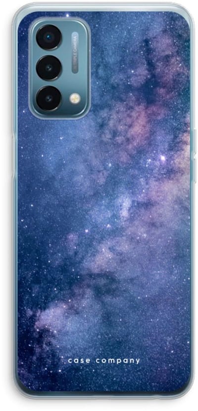 Case Company® - Hoesje geschikt voor OnePlus Nord N200 5G hoesje - Nebula - Soft Cover Telefoonhoesje - Bescherming aan alle Kanten en Schermrand