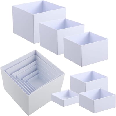 Set van 6 Stuks Taartstands voor Cupcakes - Herbruikbare Buffetstand voor Bruiloften en Verjaardagsfeesten, Wit Display Organizer voor Feestdecoratie