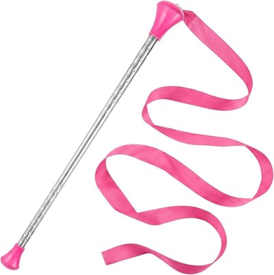 Twirling Baton - Ronddraaiend Stokje - Dans Optredens - Roestvrij Staal Schacht - 489 Inch Handvat - Stijl 1