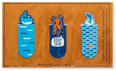Magnetische Boekenlegger Diepzee - Boekenlegger