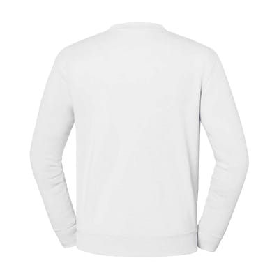 Fruit of the Loom Heren Iconic Premium Ingelegd Sweatshirt (Wit)