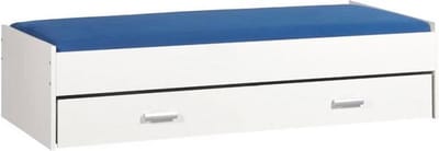Bed met opbergruimte | 90x200 | Wit | Inclusief witte bedlade