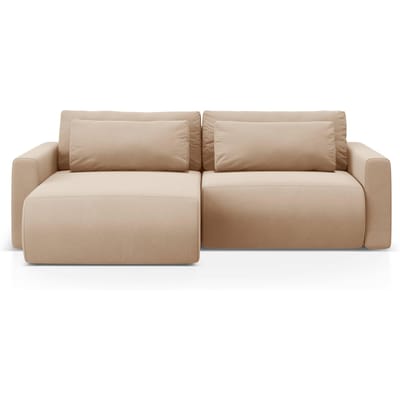 Hoekslaapbank met opbergvak Belfast links/rechts velvet | Cosmopolitan Design