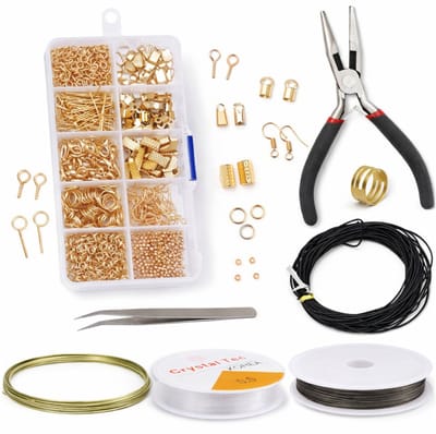 Flokoo Sieraden Starter Set - DIY zelf juwelen maken - Ketting & Oorbellen