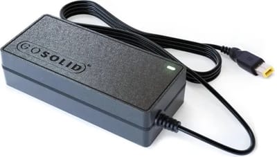 GO SOLID! ® adapter geschikt voor Lenovo square pin 90W 20V/4,5A