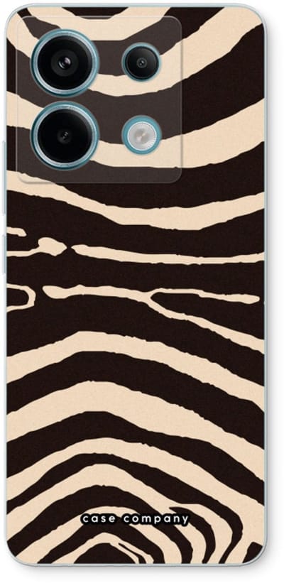 Case Company® - Hoesje geschikt voor Xiaomi Poco X6 hoesje - Arizona Zebra - Soft Cover Telefoonhoesje - Bescherming aan alle Kanten en Schermrand