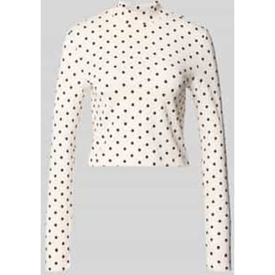 Kort shirt met lange mouwen met polkadots - curated by Mary Braun