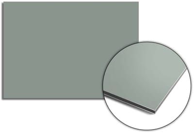 KitchenArt - Iceberg Green Spatscherm - 70x50 cm - Spatscherm Achterwand Keuken - Spatwand Keuken