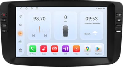 Autoradio met bluetooth - Carplay - Voor Fiat Linea & Punto EVO (2012-2015) - Geschikt voor Apple en Android - Stereo - Navigatie - Navigatiesysteem auto - 3GB 32GB