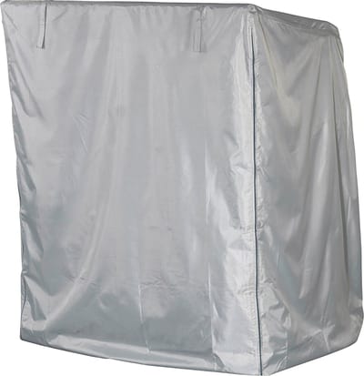 Beschermhoes voor strandstoel | 103 x 93 x 165/140 cm | polyesterweefsel met TPU-coating en een textiellaag aan de binnenkant, Kleur: taupe (lichtgrijs)