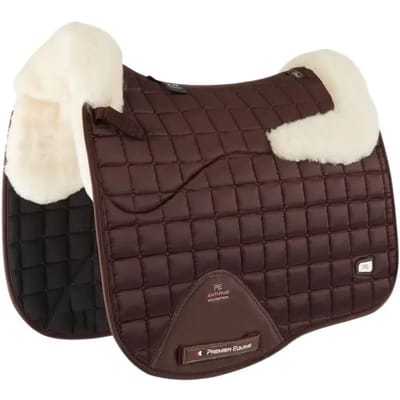 Satijn en wol dressuurdeken voor paarden Premier Equine Atlantis CC