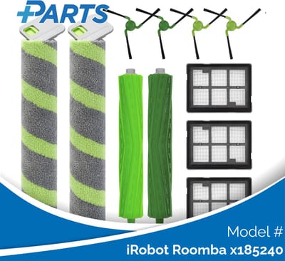 iRobot Roomba x185240 Onderhoudsset (Plus.Parts® alternatief voor 4849963)