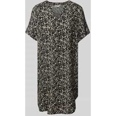 Oversized mini-jurk van pure viscose