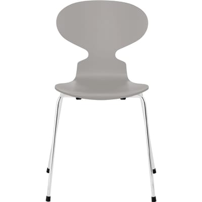 Fritz Hansen Ant Stoel - gelakt - nine grey - verchroomd