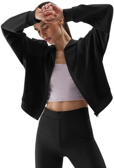 4F Sweater Dames Zwart - Maat M