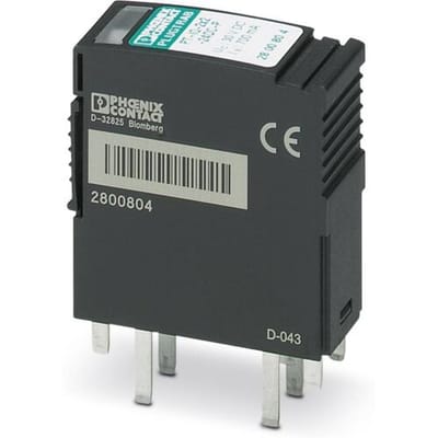 Phoenix Contact 2800813 PT-IQ-4X1-24DC-P Insteekbare overspanningsafleider Overspanningsbeveiliging voor: Verdeelkast 1 stuk(s)