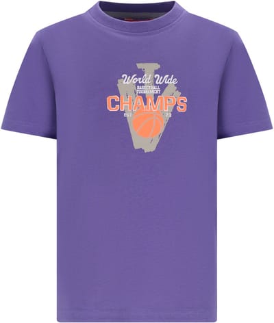 TYGO & vito meisjes T-shirt paars maat 98/104