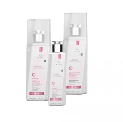 Honma Tokyo H-Brush Intensive Care Home Care – Keratine Nabehandeling 3 x 300 ml