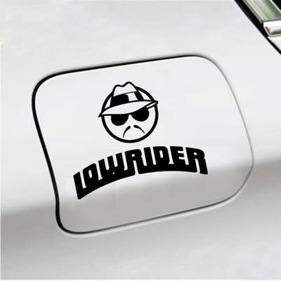 Bumpersticker - Low Rider - 12,5 X 15,6 - Zwart
