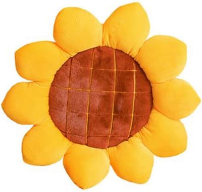 Grote Bloemvormige Vloerkussen van 50 cm - Schattig Zitzak Kussen voor Stoel, Bank en Auto