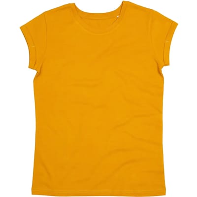 Vrouwen T-shirt met omgeslagen mouwen Mantis