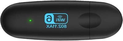 USB WiFi Adapter - Netwerkkaart Dongle - Internet Verbeteren - WiFi 6 MU-MIMO - USB 3.0 - Zwart